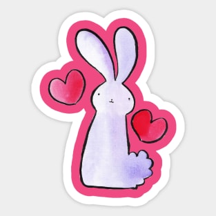 Bunny Love Sticker